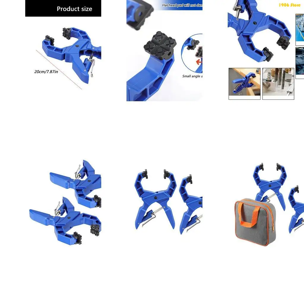 

U1JB Heavy Type C Clamp Tool Efficient Gripping Durability Plastic Protecting Projects