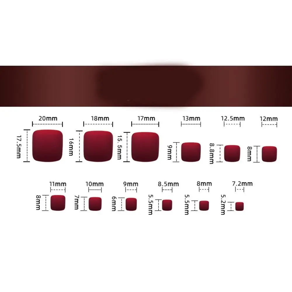 أظافر صناعية مربعة قصيرة أنيقة، أظافر فرنسية بسيطة، زهور سحابة، غطاء كامل لأظافر القدم للنساء والفتيات #6