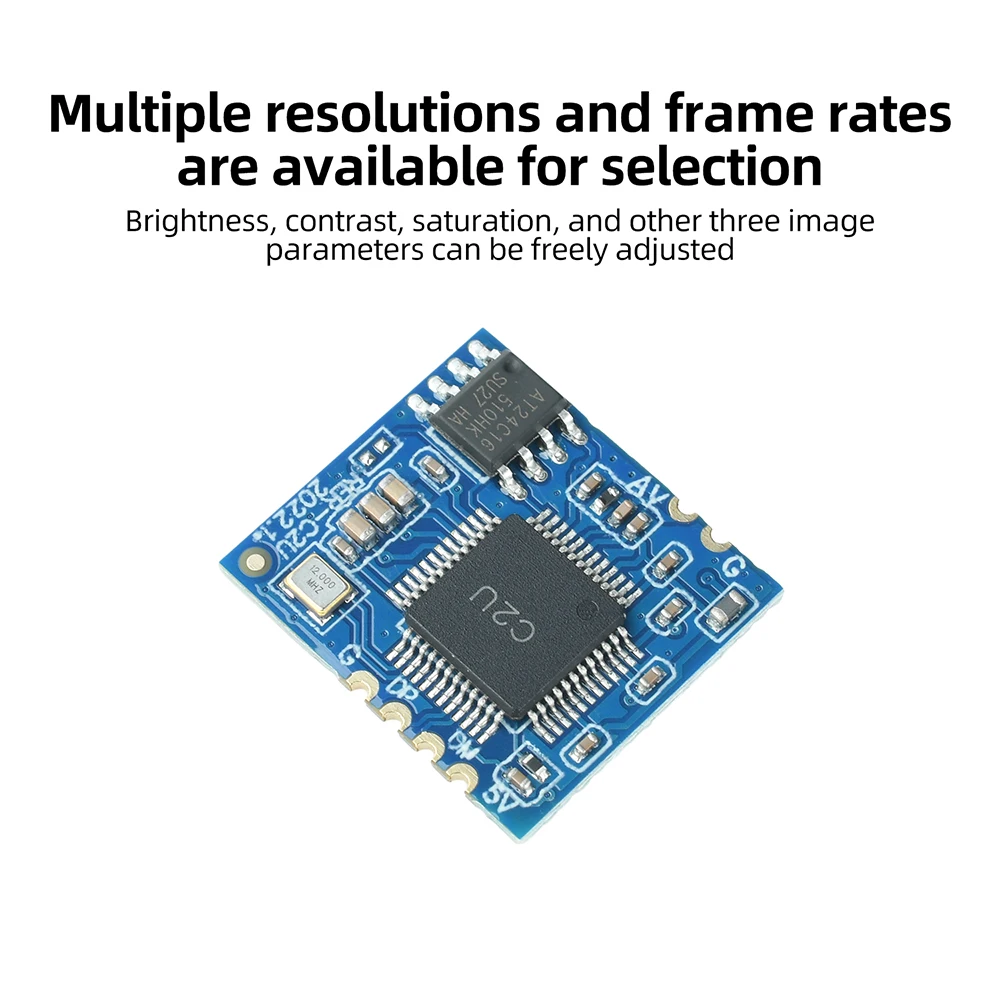 Analog AV Video To Digital USB Camera Module CVBS To USB Chip UVC Drive Conversion Board Module Accessories