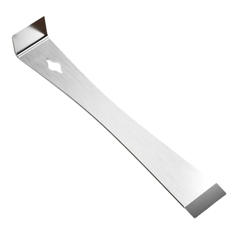 

3 In 1 Flat Head Pry Bar Stainless Steel Woodworking Scraper Multifunction Lever Wooden Board Dismantling Spatula Nail Lift Tool