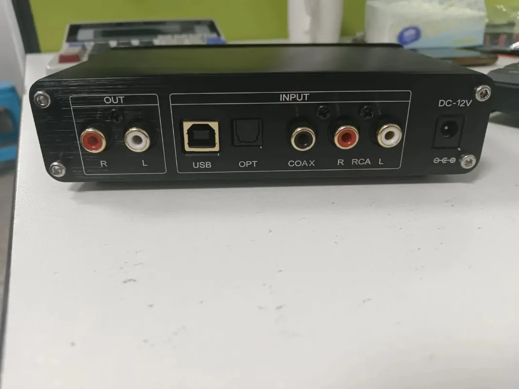ES9038Q2M fiber optic, coaxial USB decoding sound card