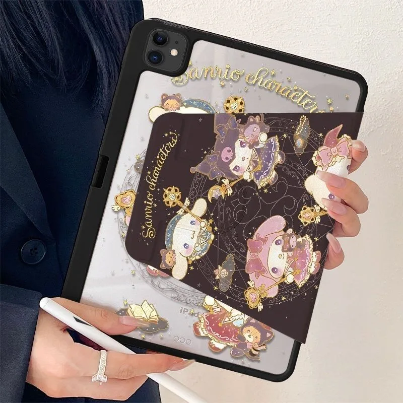 

Акриловый чехол для планшета Magic Sanrio для Ipad Air7 11th A16 11in Case 10th 10.9 Air5 Air3 10.5 Pro Cover 5th 6th 7/8/9th 10.2in Case