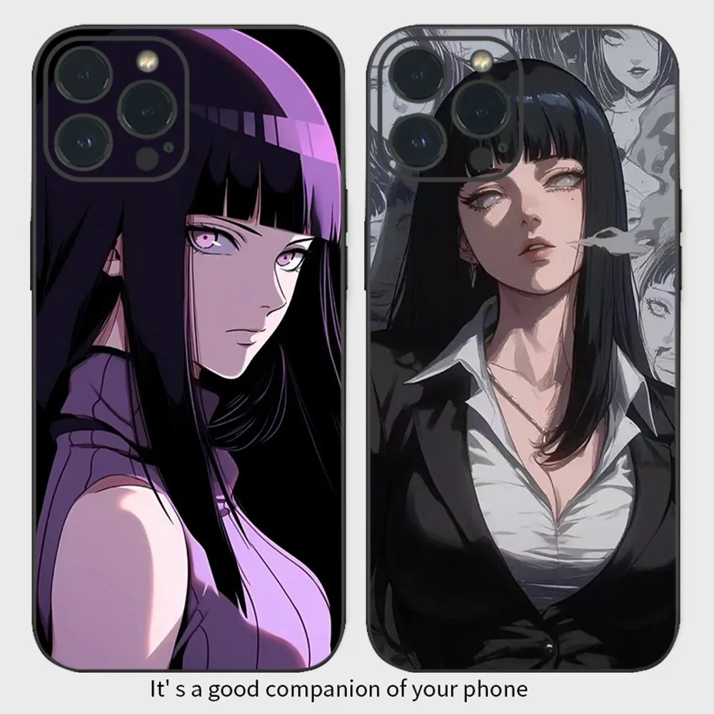 U-H-Hinata Hyuga Phone Case  For iPhone16 15 14 13 12 Mini 11 Pro XS Max X XR SE5 6 7 8 Plus Soft Silicone Cover