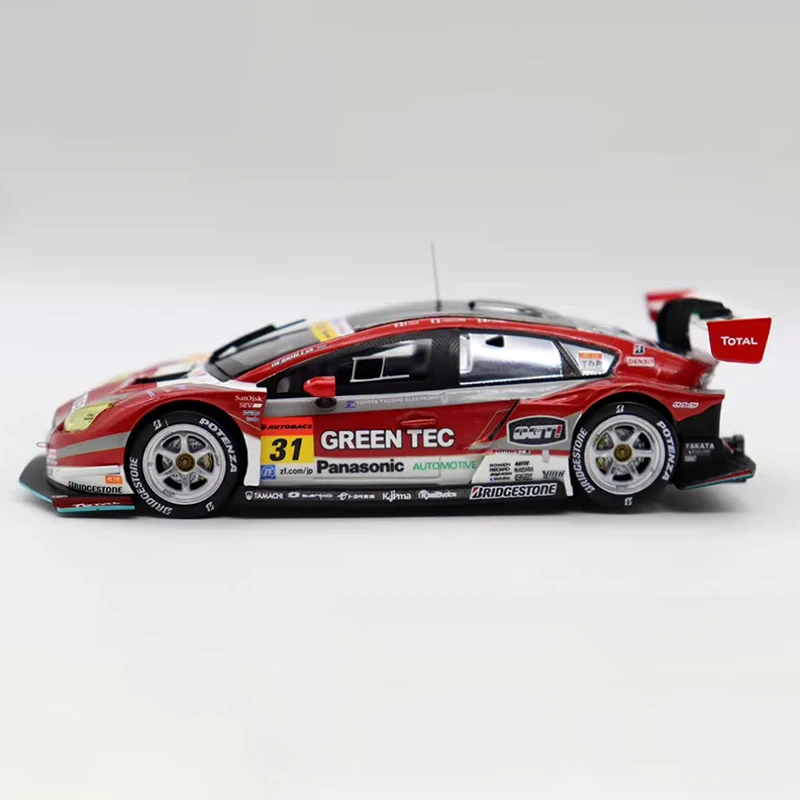 

Ebbro масштаб 1/43 TYT Prius SUPER GT300 2015, имитация сплава, модель автомобиля, статическая коллекция, украшенные праздничные игрушки, сувенирный подарок