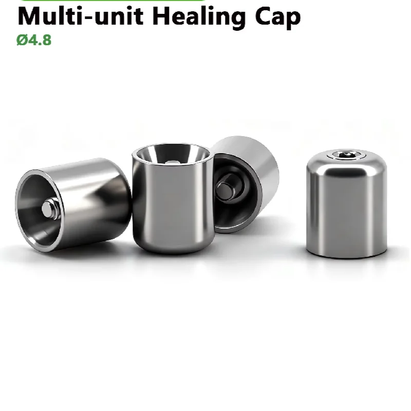 Dental Parts Nobel Biocare Compatible Ti-Comfort Multi Unit Healing Cap Titanium Prosthetic Lab Component Screw Retained OEM