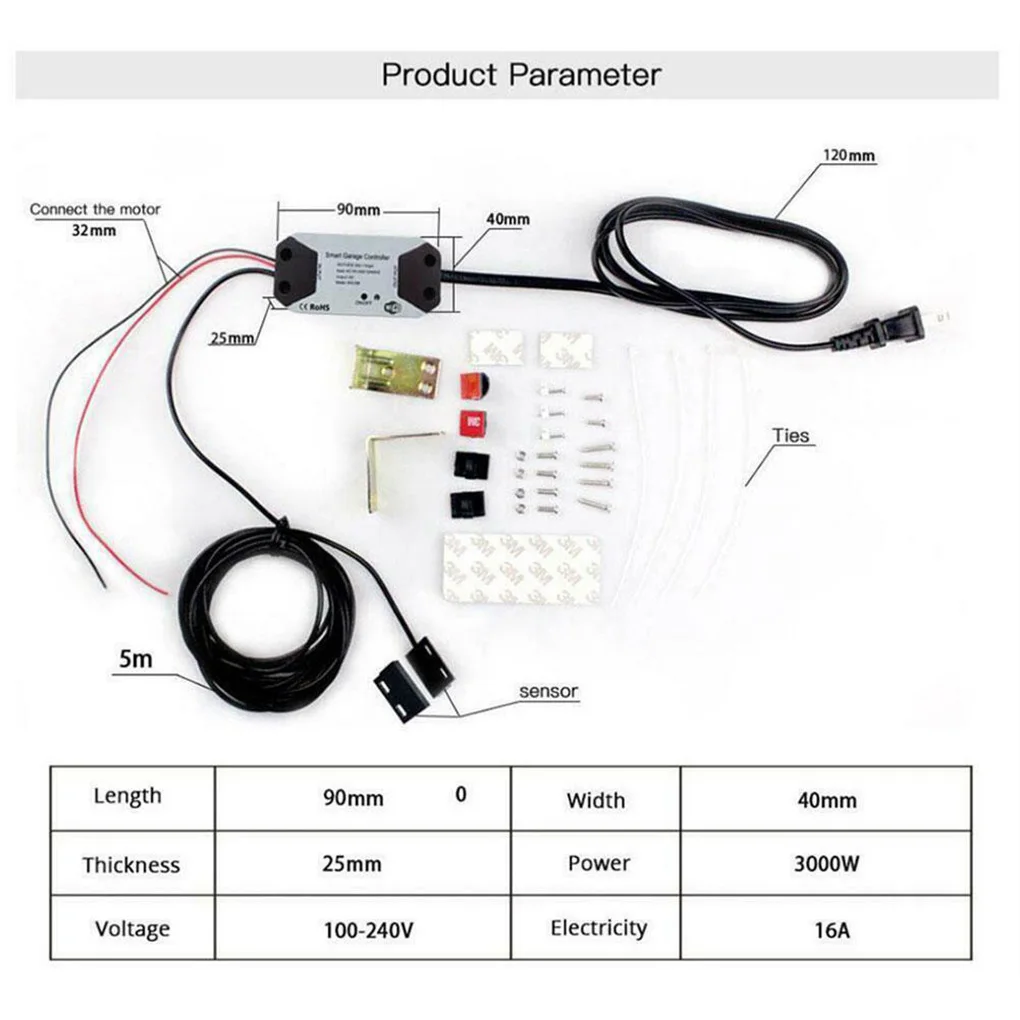 Door Smart Opener Multi-functional Household Remote Controller High-Sensitive Switch Home Company Tools AU Plug AU Plug