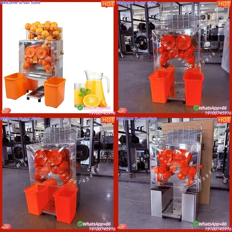 CE Certificate Automatic Citrus Juicer Commercial Automatic Fresh Orange Juice Machine Orange Juice Extractor Machine