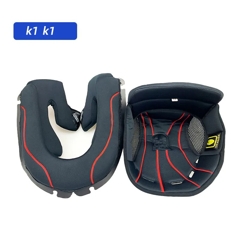 Helmet Accessories for AGV K1 K3SV K4 K5 Lining Nose Protector Mouth Vent Top Motorcycle Inner Visor Base Lock Parts