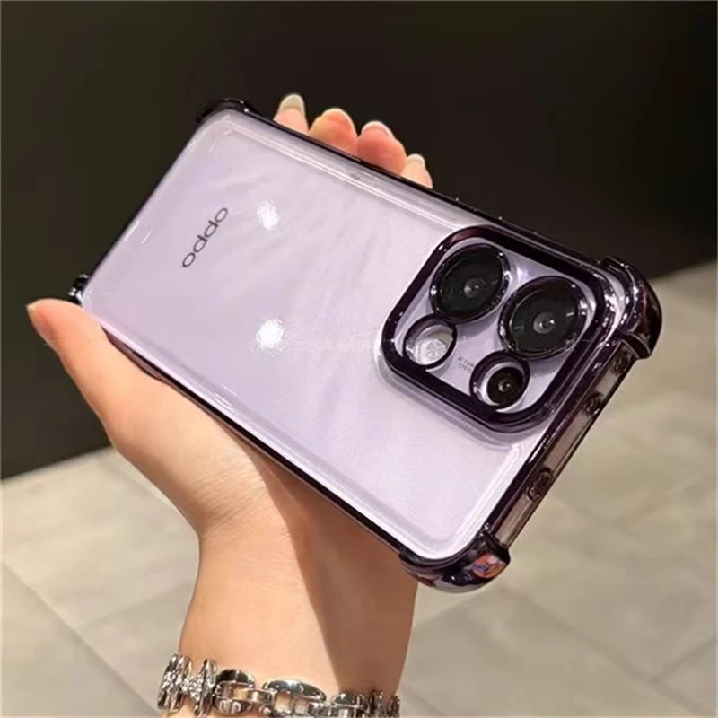Funda Mate Antihuellas Para OPPO Reno13 F 5G/4G Y Reno13 FS 5G – Carcasa Translúcida Ultrafina Con Marco TPU Y Protección Antigolpes (Morado)