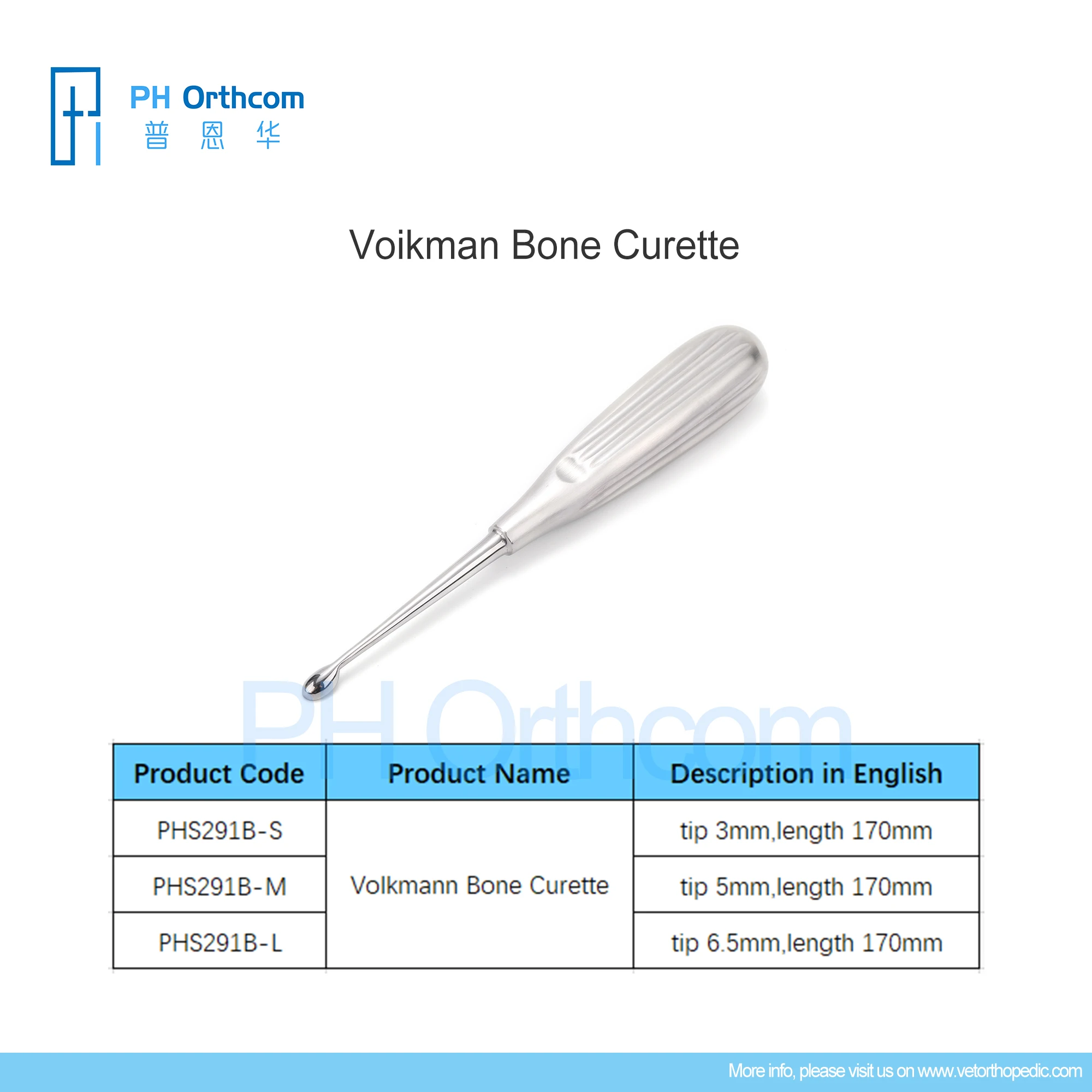 

Volkman Bone Curette Orthopedic Surgery Veterinarian Pets Mascotas Surgical Instruments Mediacal Supplies and Equipments