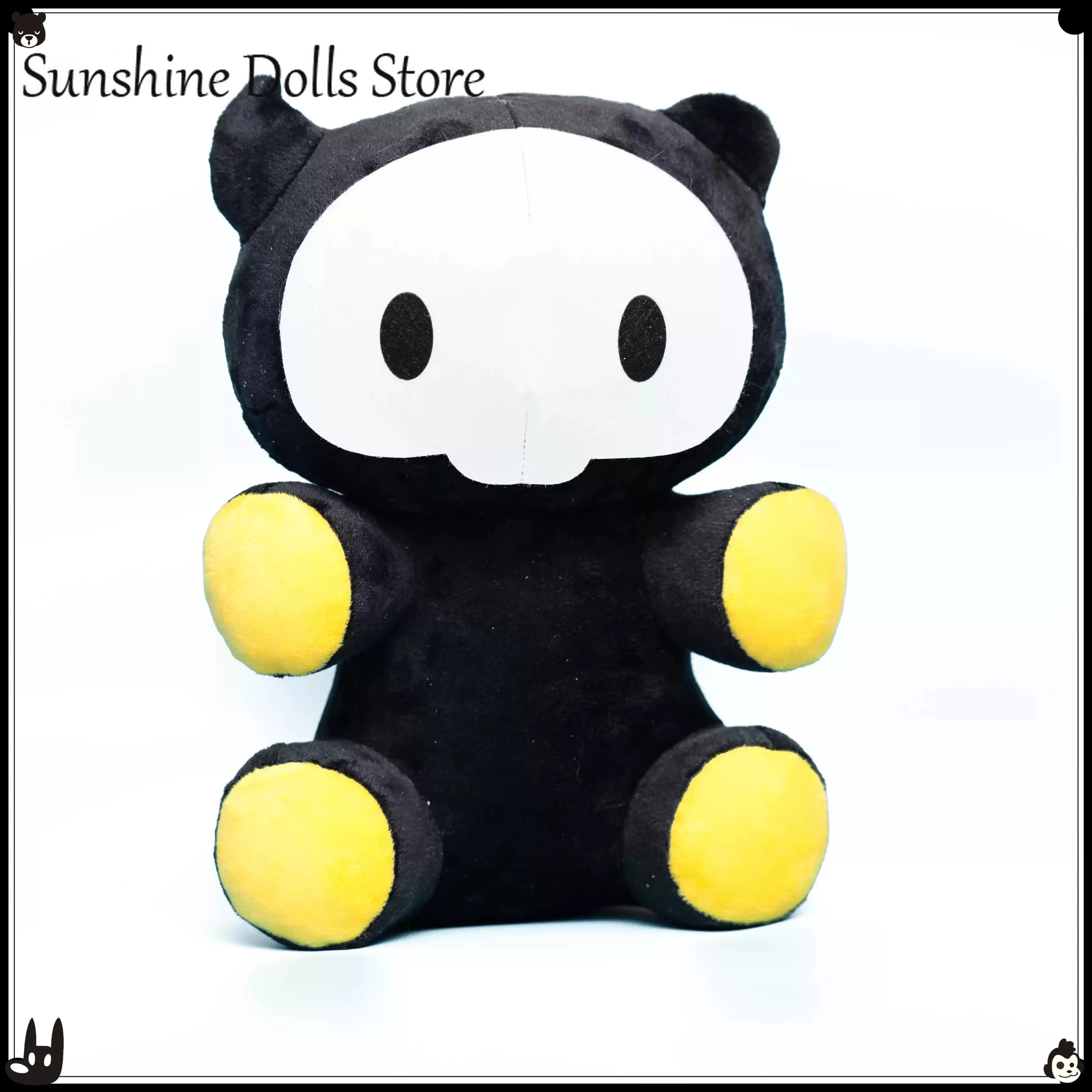 30cm Game Blue Archive Sirasu Azusa Skull Man Doujin Doll Cartoon Plush Toys Stuffed Pillow Anime Figures Plushies Xmas Gift
