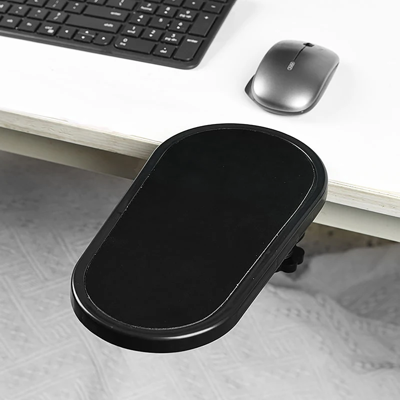 Computer Arm Rest For Desk Adjustable Ergonomic Wrist Rest Support For Keyboard Armrest Extender Rotating Mouse Pad Holder