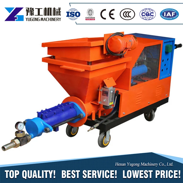 YG Rotor Stator Pumps for Plastering Machines Fireproofing Mortar Spray Machines