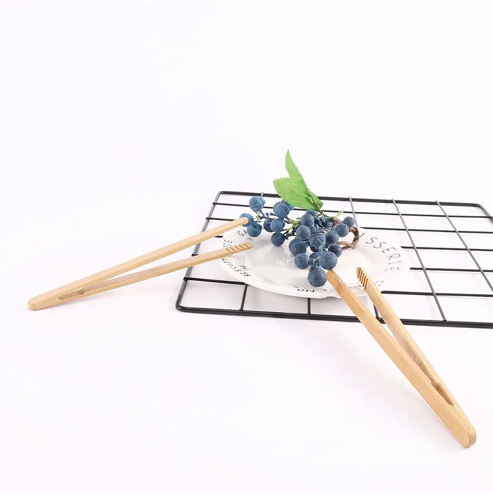 Pastry 8pcs 18CM Sugar Pickles Bread Bacon Teaware Squeezer Cooking Tool Kitchen Tea Clips Toaster Tong