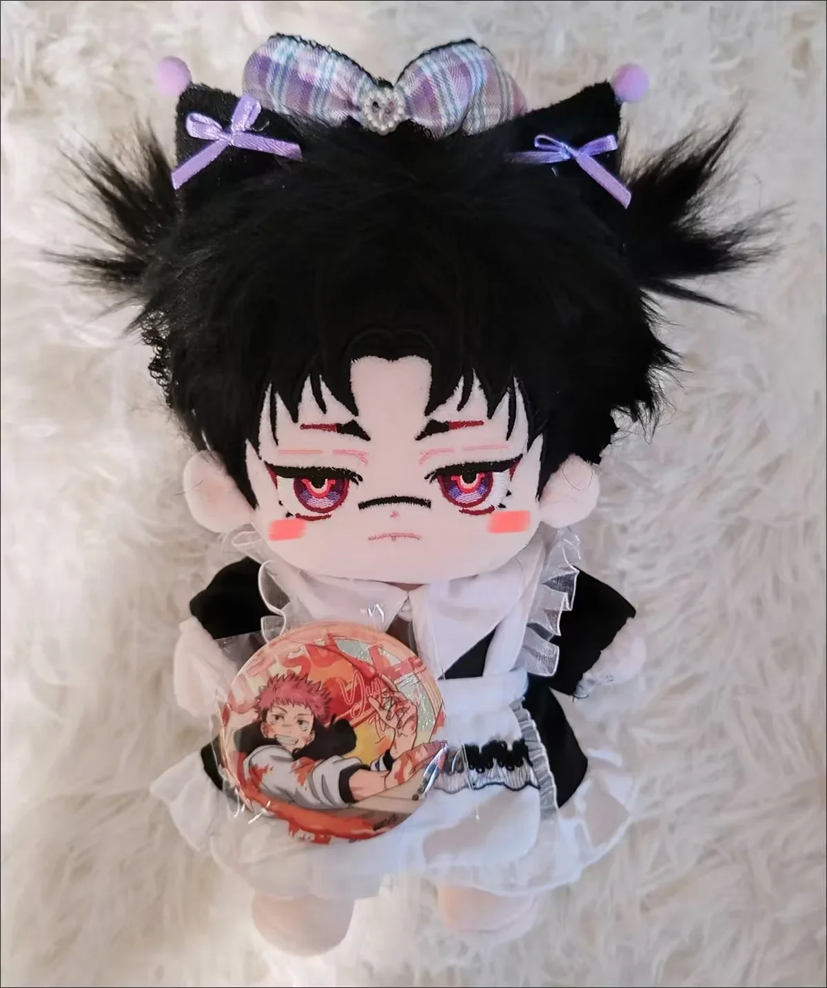 20 cm Spiel Jujutsu Kaisen Choso Anime Figuren Cosplay Dress Up Baumwolle Puppe Kawaii Plüsch Spielzeug für Kinder Valentinstag Geschenke