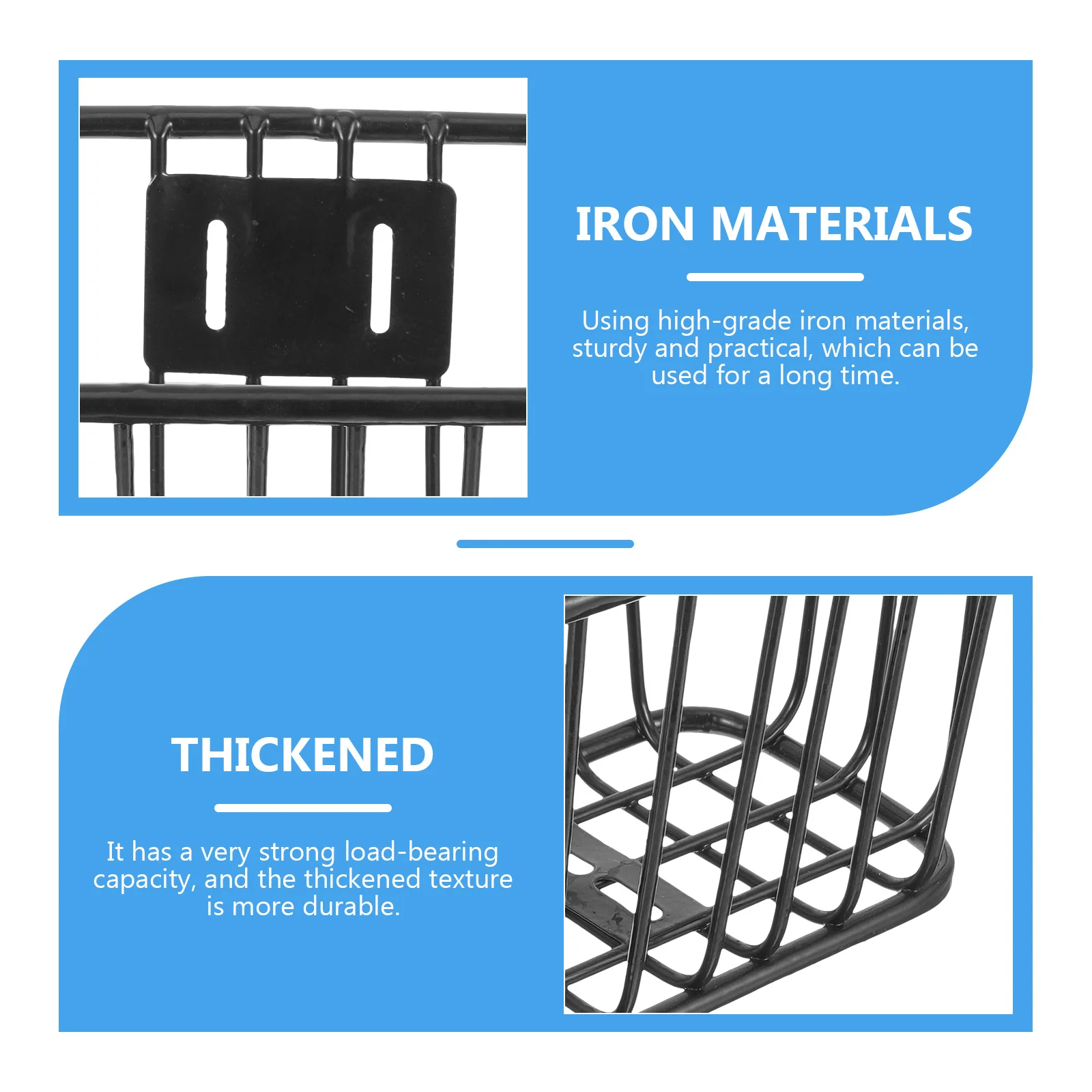 

Children Bike Front Basket Metal Kids Cycling Basket Durable Sturdy Long Solution Fits Most Bikes Easy Install