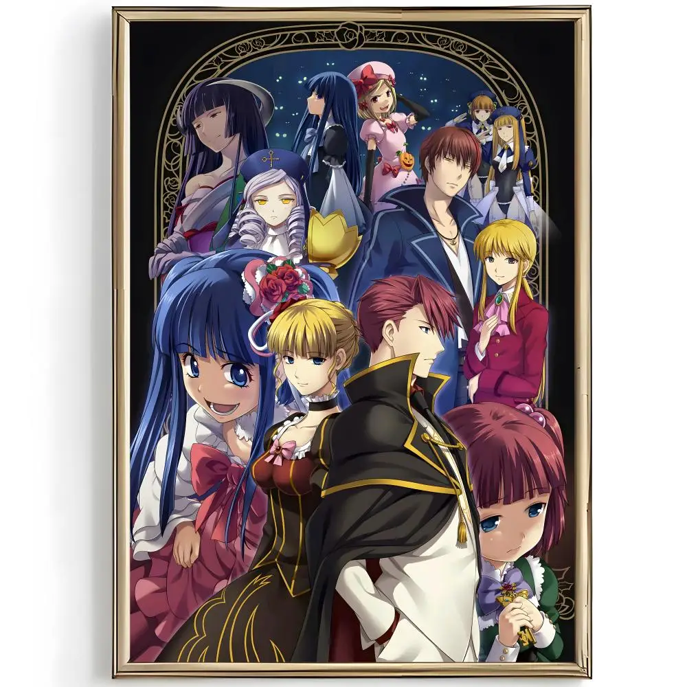 Mysterious Visual Anime U-Umineko When They Cry Poster Unique Home Decoration Ideas & Stylish Interior Art