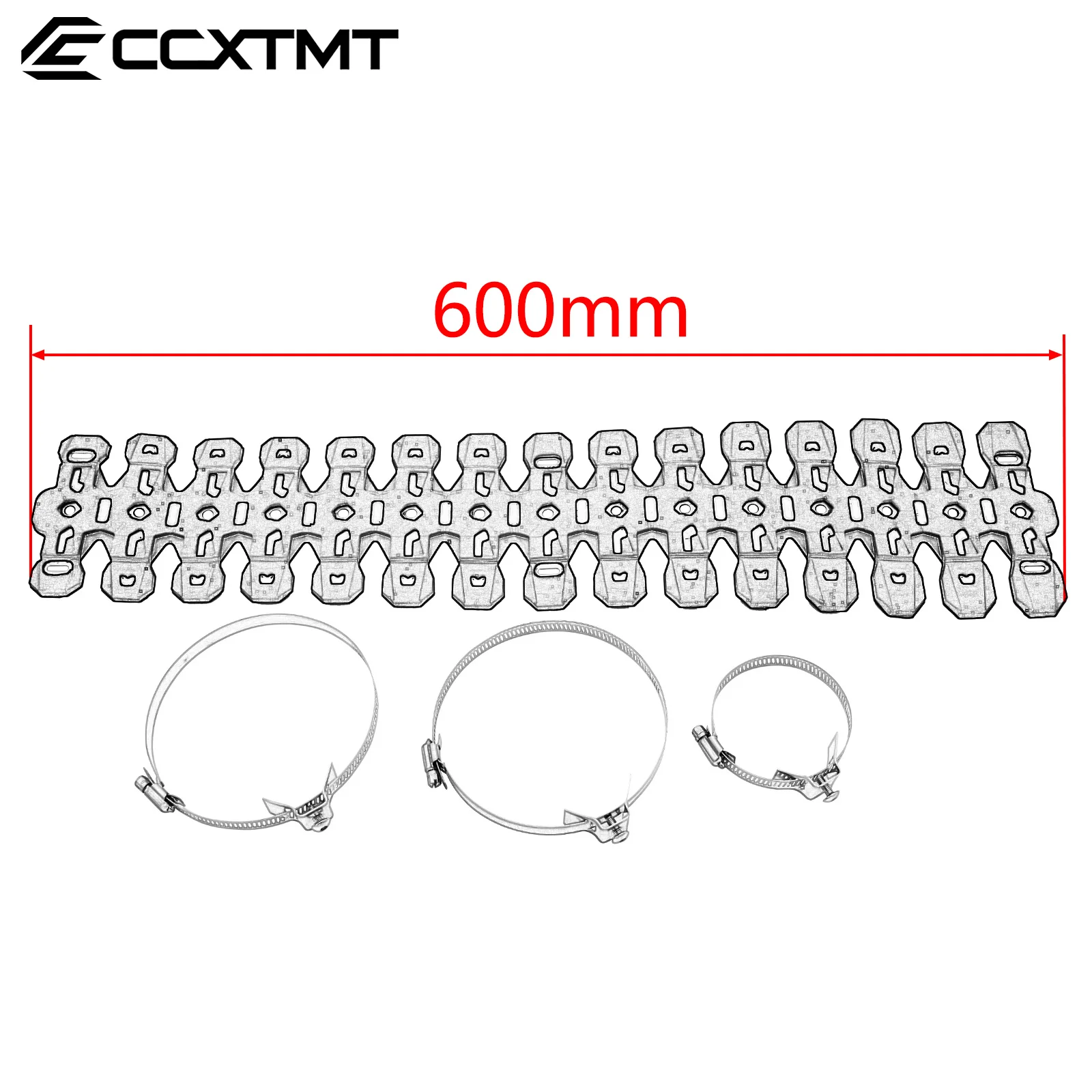 For 2017-2023 GasGas EC 300 250 60CM Exhaust Heat Shield Muffler Protector For Beta RR 300 250 2013-2023 X-Trainer 300 2016-2023