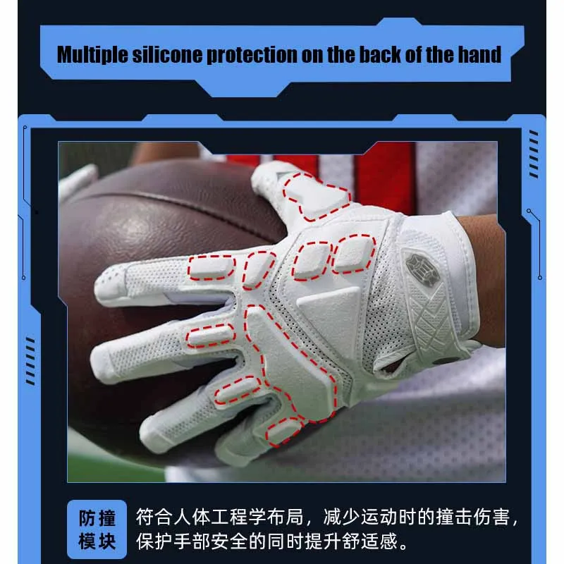 Football gloves American football flag gloves for men and women training