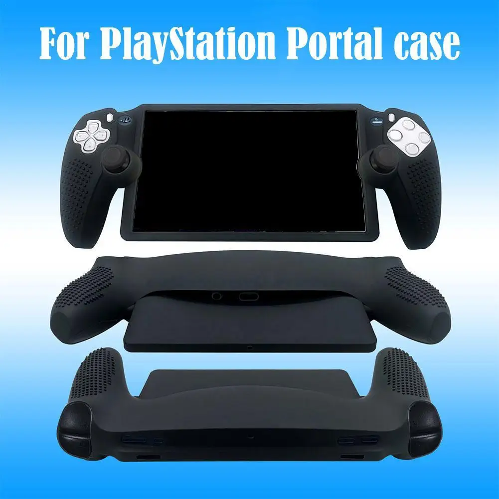 

For Playstation Portal Gaming Console Silicone Cover New Handheld Phone Full Coverage Silicone Protective Case With Anti Slip