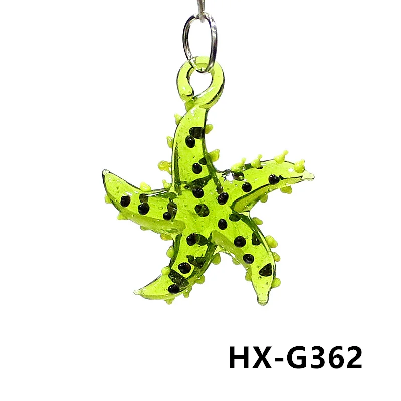 Niedliche meeres tiere Seestern Charme Miniatur glas Seestern Anhänger Dekoration für DIY Schmuck Halskette Armband Herstellung Zubehör oder Aquarium Dekoration Vorräte – Detail 24