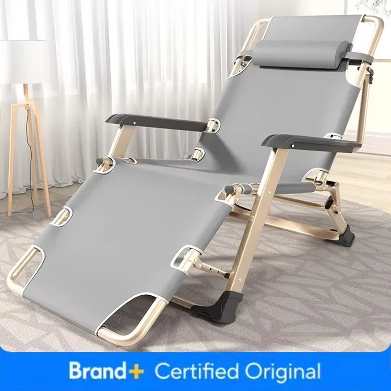 

Single Folding Beds Bedroom Dormitory Office Comfortable Homestay Furniture Villa Portable Bed Outdoor Travel Camping Recliner