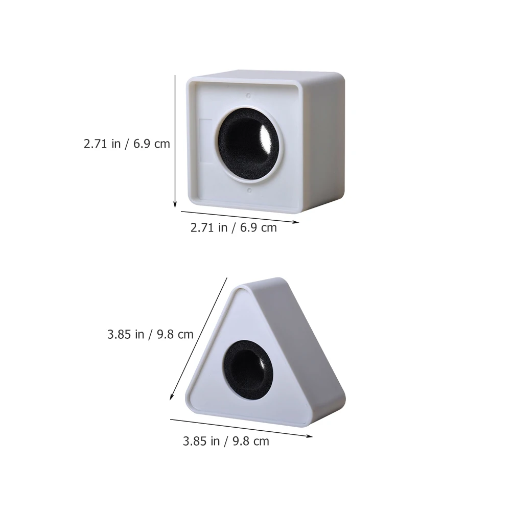 

4Pcs Microphone Flag Station Sturdy Construction Simple Appearance Conference Interviews Wireless Mic Holder Mic Holder