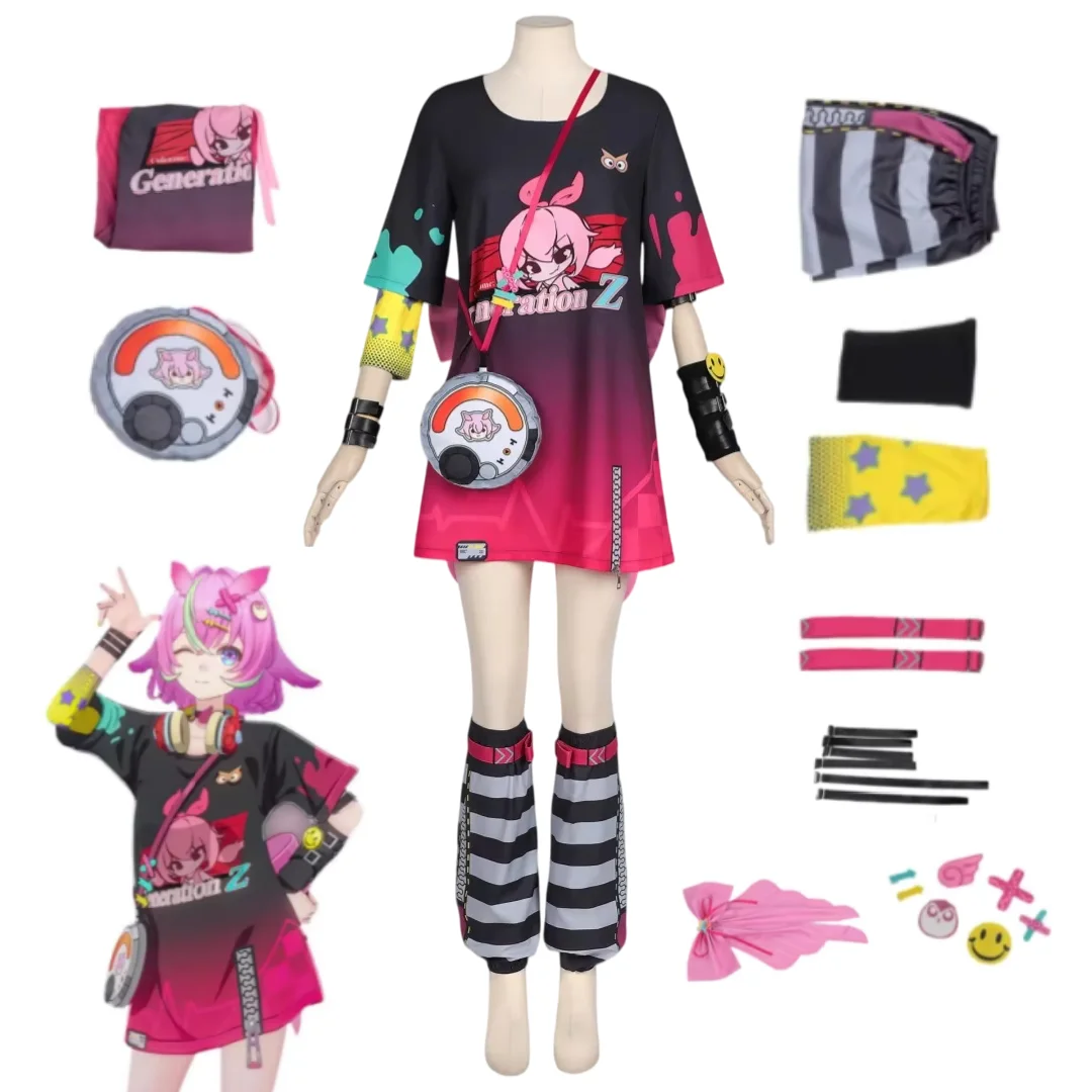 Neverness to Everness Haniel Cosplay Costumes Halloween Party Stage Performance Costume