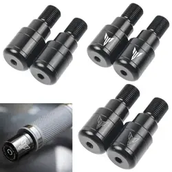 Motorcycle Bar End Caps CNC Handlebar Grips For Yamaha MT07 MT09 MT10 MT125 FZ1 FZ6 FZ6R FZ07 FZ09 FZ010 Handle Bar End