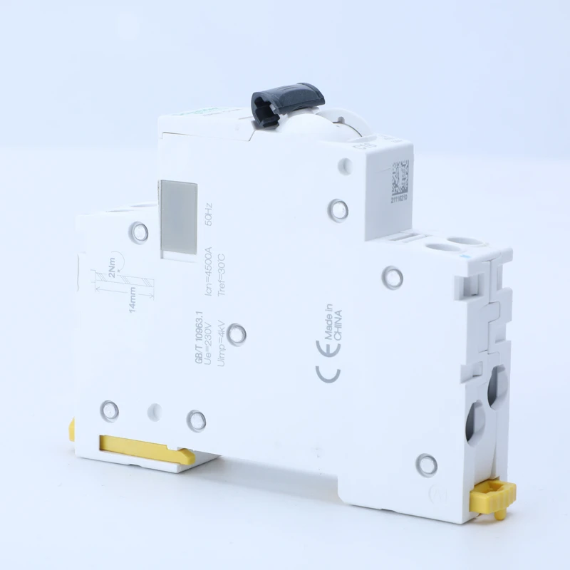 Acti 9 iDPN 1P+N Miniature Circuit Breaker C Curve 6A 10A 16A 20A 25A 32A 40A iDPNa MCB Air Switch