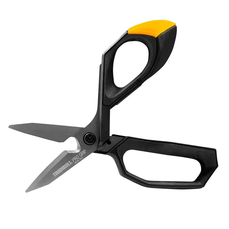 TOUGHBUILT TB-H4-70-E Extended Electrician Scissors For 0.5MM Copper/aluminum/PVC Flooring/Cloth/Wire/Cardboard Hand Tool