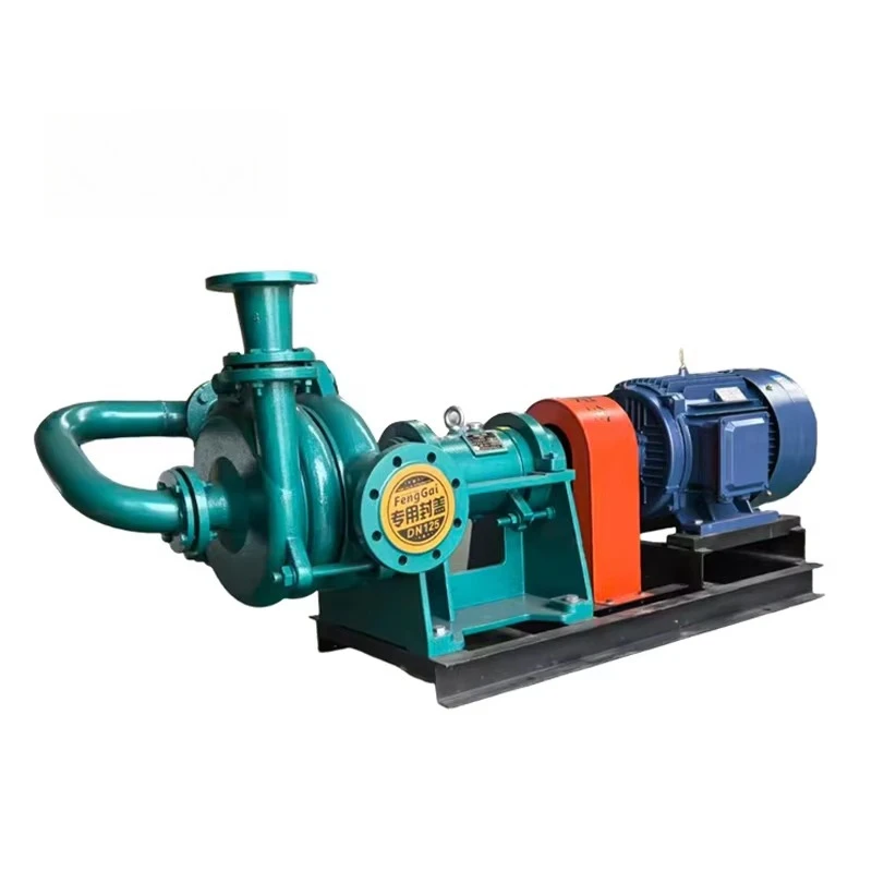 High Chromium Alloy Corrosion Resistant Slurry Pump, Filter Press Feed Mud Pump for Wastewater Treatment Sludge Dewatering