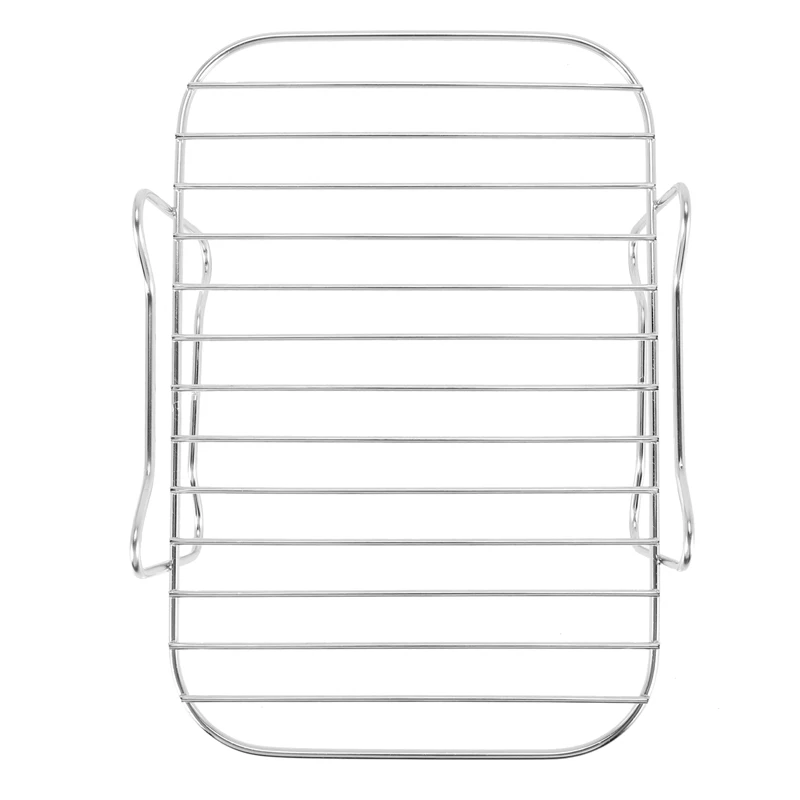 Estante de freidora de aire para Ninja DZ201/DZ401, accesorios de Foodi, estante deshidratador apilable multicapa de acero inoxidable