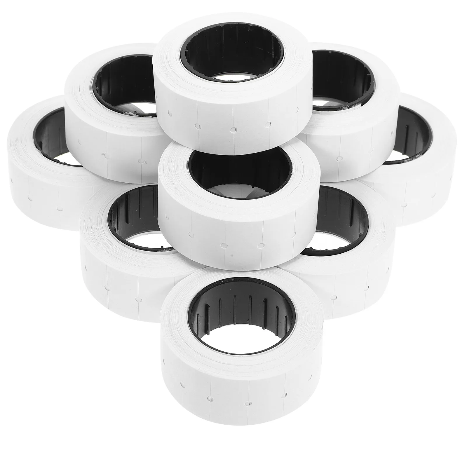 

10 Rolls Price Labels Paper Pricing Stickers for Retail Market Pricing Label Tag Machine Price Marker Sticker Sale Tags