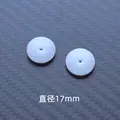white 17mm 6pcs