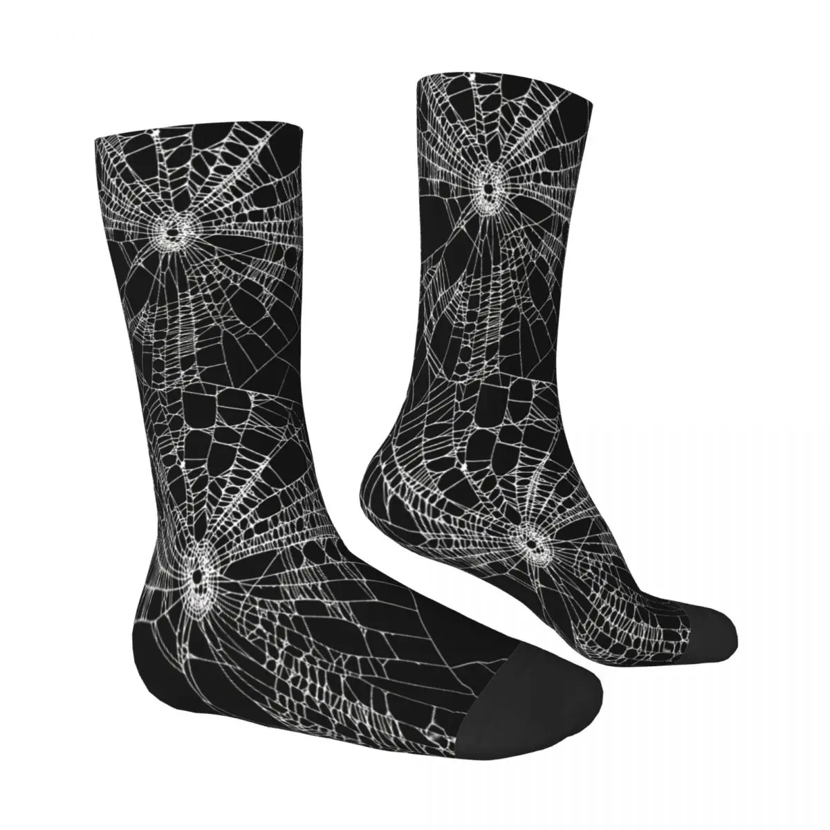 Spiderweb Labyrinth Socks Male Mens Women Autumn Stockings Harajuku