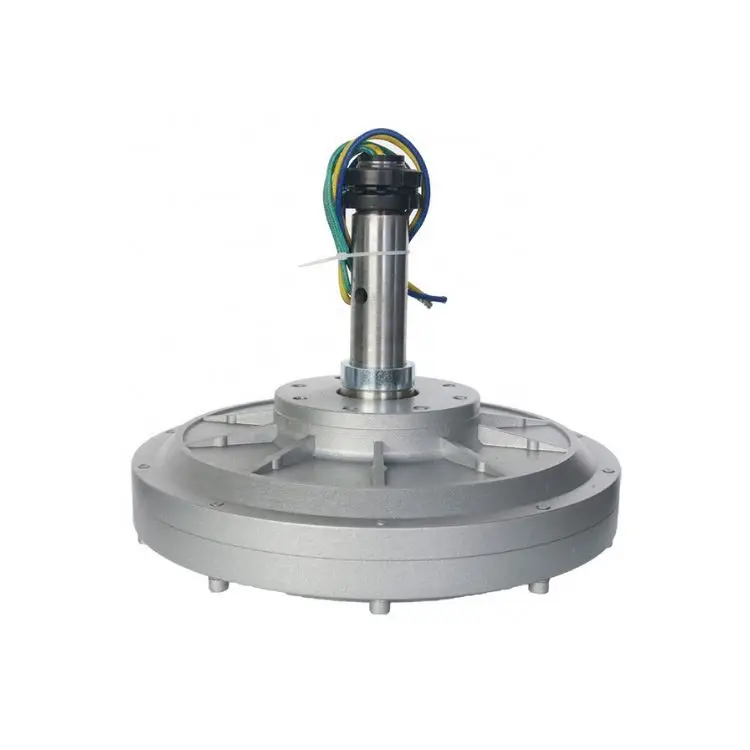 500W 350Rpm Low Speed Maglev Generator For Wind Turbine PMG Disc Type Axial Flu…
