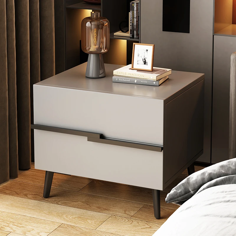 

Bedroom Frames Bedside Nightstand Mobile Storage Computer Night Table Coffee Living Room Tv Mesita De Noche Furniture DX50GZ