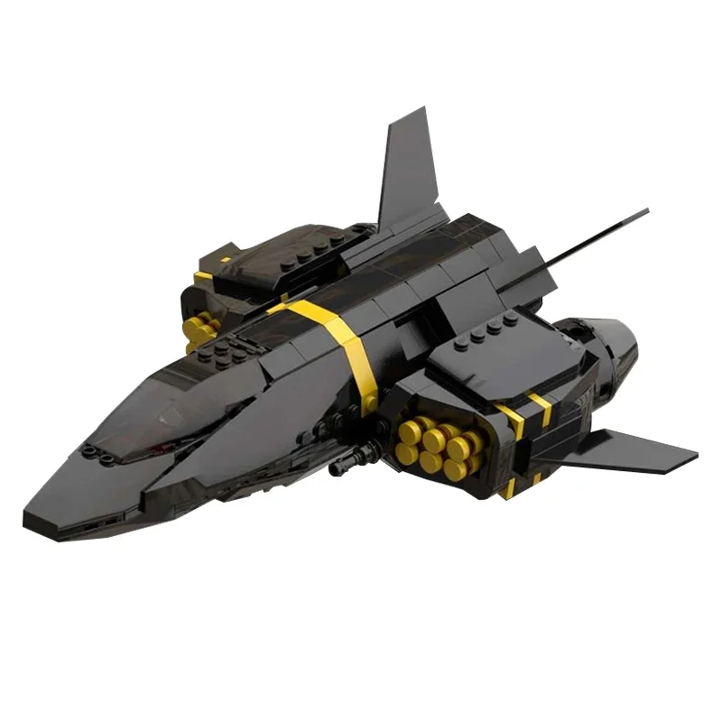 Moc Building Bricks Military Weapons Model High Speed Bomber Technology Modular Blocks Gifts Toys For Children DIY Sets Assembly