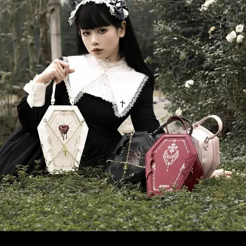JIAERDI Harajuku Y2K сумка-мессенджер женская готическая японская ручка-цепочка прозрачная сумка женская винтажная мини-рюкзак эстетический