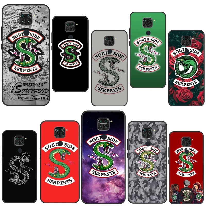 South Side Serpents Riverdale Case For Xiaomi Redmi Note 11 10 9 8 12 Pro Plus 12S 11S 10S Cover For Redmi 12C 10C 10A 9C