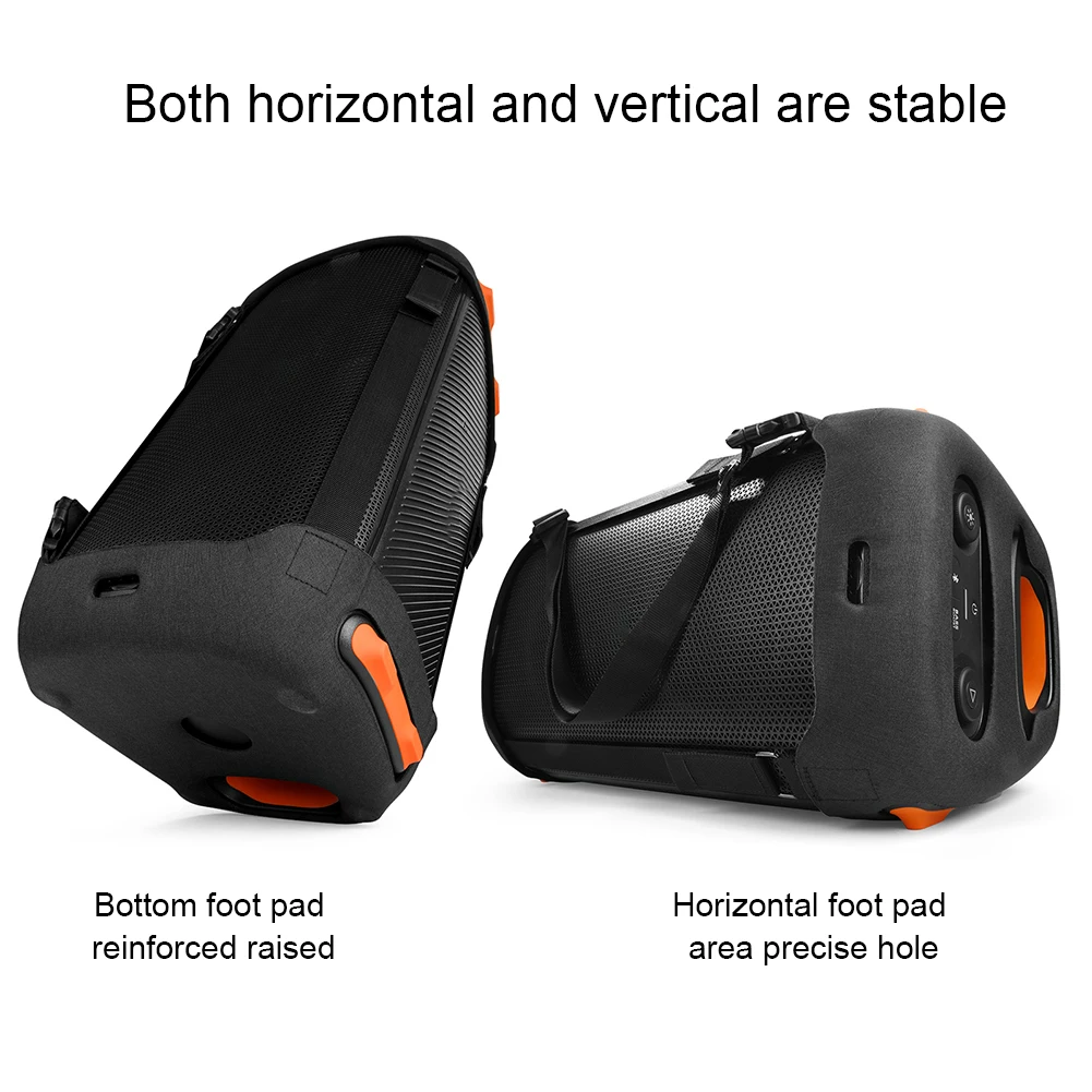 حقيبة حمل للسفر مع حزام كتف مزدوج حامل مكبر الصوت حقيبة حمل للسفر لـ JBL Partybox 110 مكبر صوت محمول #5