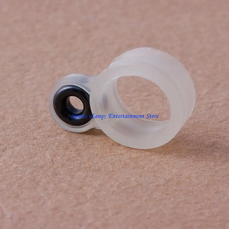 G7NF 14Pcs Fishing Rod Wire Ring Fishing Line Guide Ring Silicone Different Size 1-14