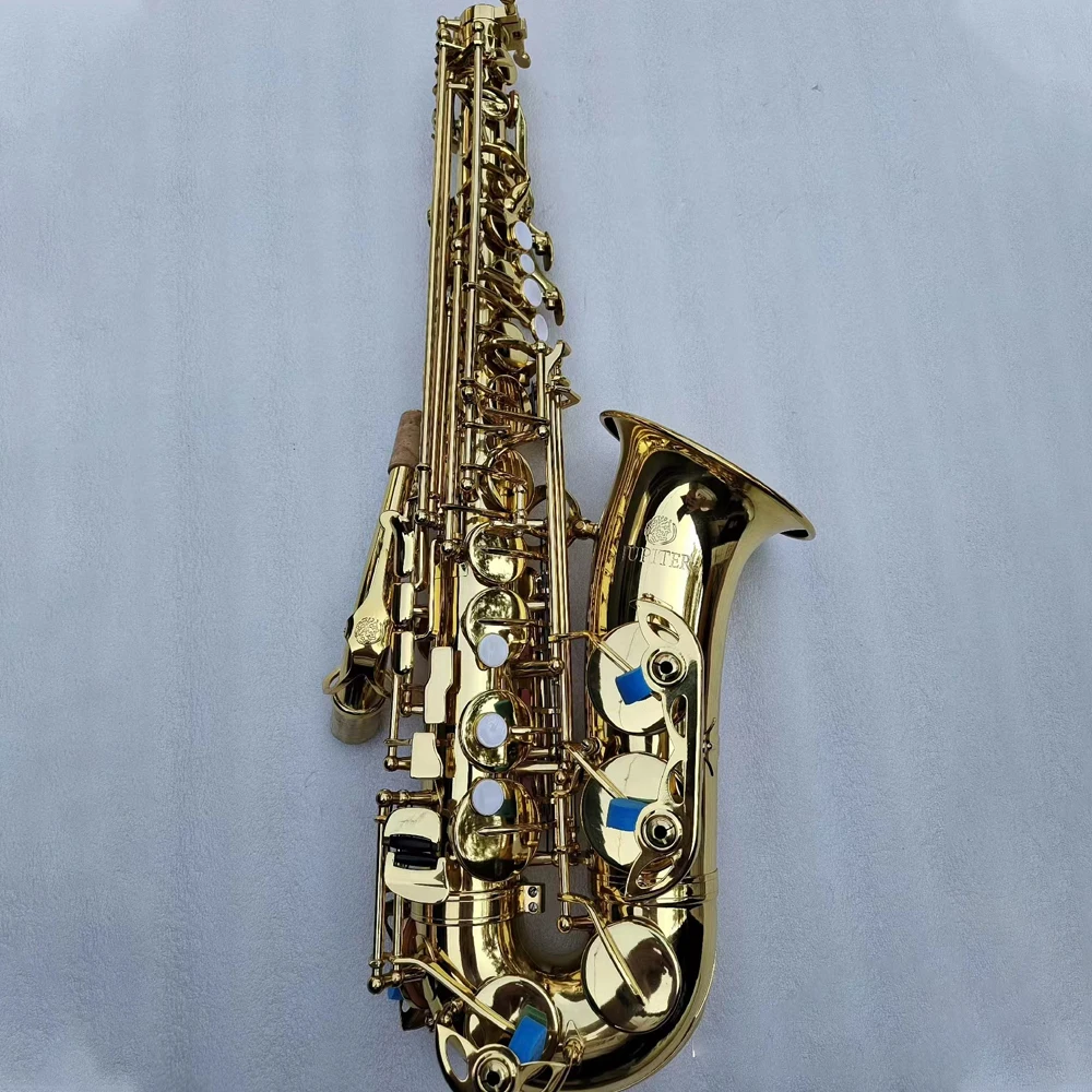 JAS-700Q Alto Saxophone Eb Tune New Arrival Brass Gold Lacquer Music Instrument E-flat Sax With Case Accessories