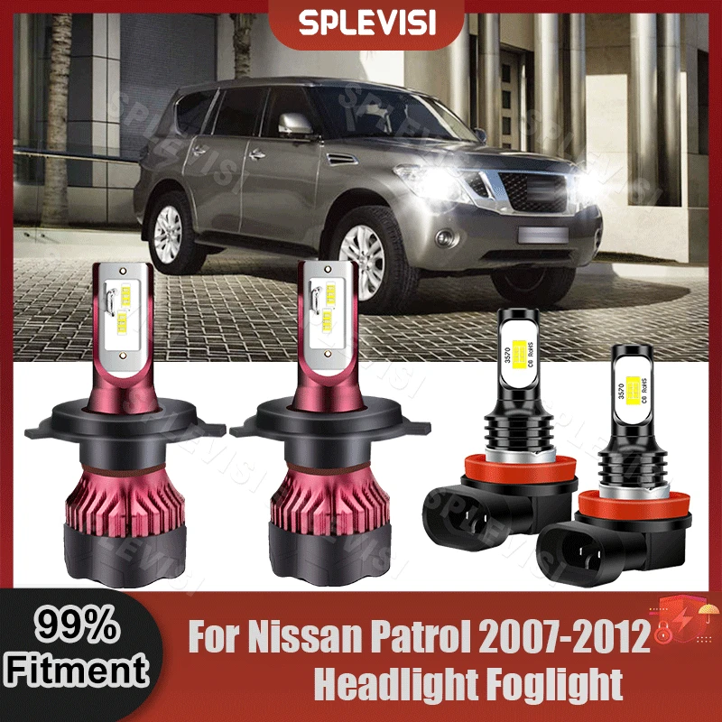 

2 пары, запасные лампы для Nissan патруль 2007 2008 2009 2010 2011 2012