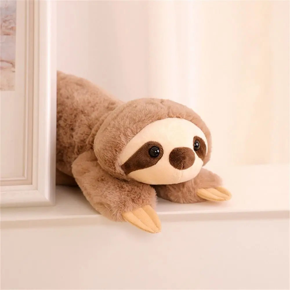 Doll Lying Pillow Stuffed Toys 45cm 60cm Sloth Stuffed Animal Lazy Animal Plush Doll Racoon Sleeping Doll Animal Plush Toy