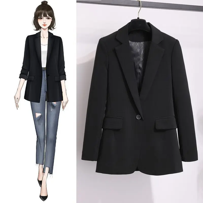 

Ele Bla Женский костюм Jaet Casual Slim Fit Vintage Sle Весна Осень Faionable ort Размер XS X-Маленькая деталь на пуговицах