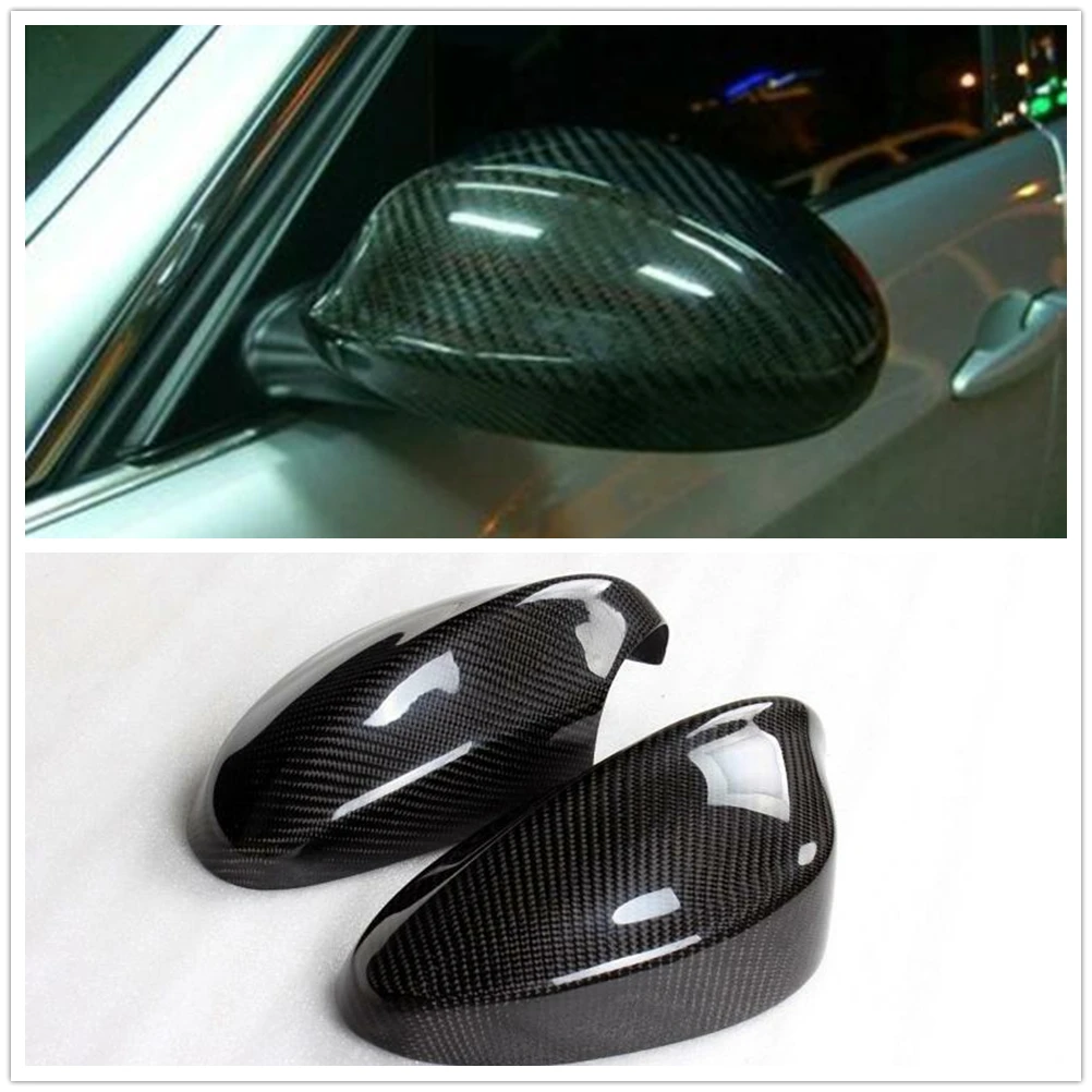 

Mirror Cover For BMW E90 325i 328i 330i 335i 3 Series 2006-2008 Dry Carbon Fiber Car Exterior Rear View Caps Case Shell Add On