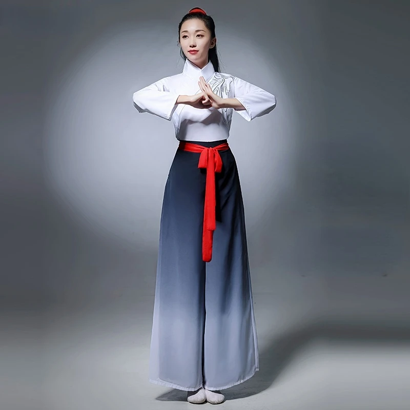 Woman Yangge Clothing Traditional Chinese Folk Dance Costume Adult Elegant Classical National Costumes Square Hanfu Dance