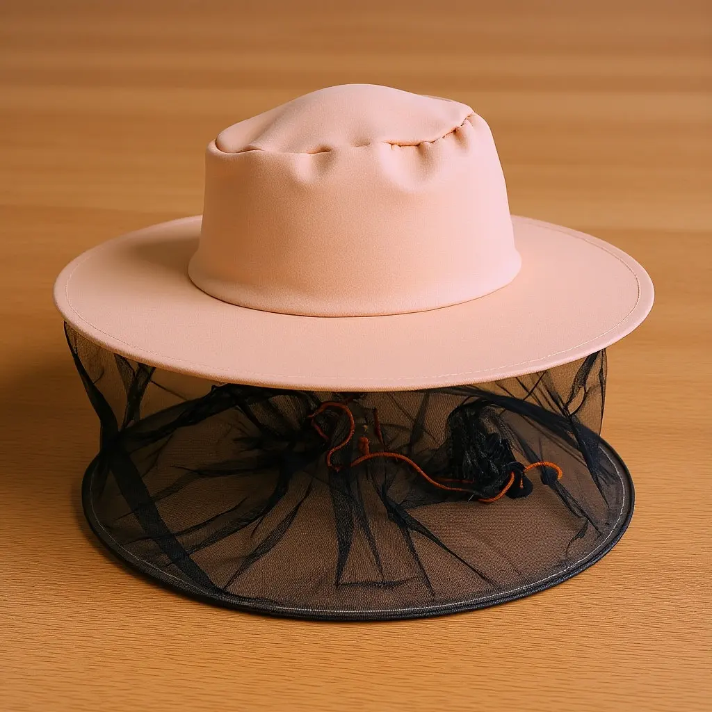 

Breathable Beekeeping Hat Protective Bee Keeper Cap Lightweight Mesh Veil Outdoor Fishing Equipment Beekeeper Costume